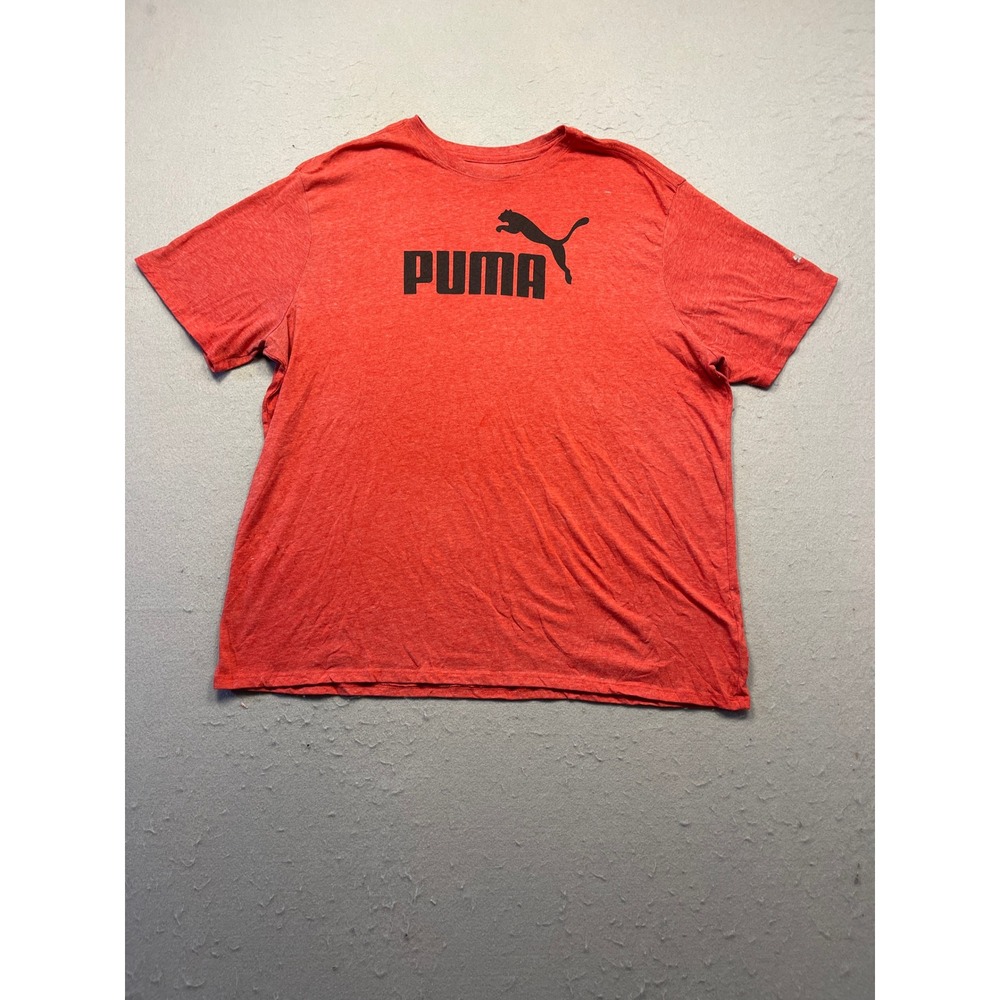 PUMA T-Shirt Jersey Red XXL Mens